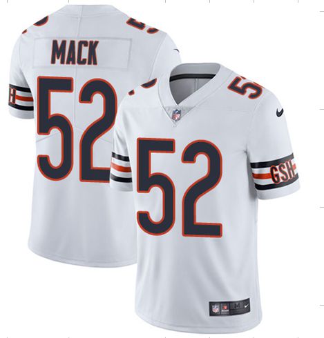 Youth Chicago Bears #52 Mack White Nike Vapor Untouchable Player NFL Jerseys